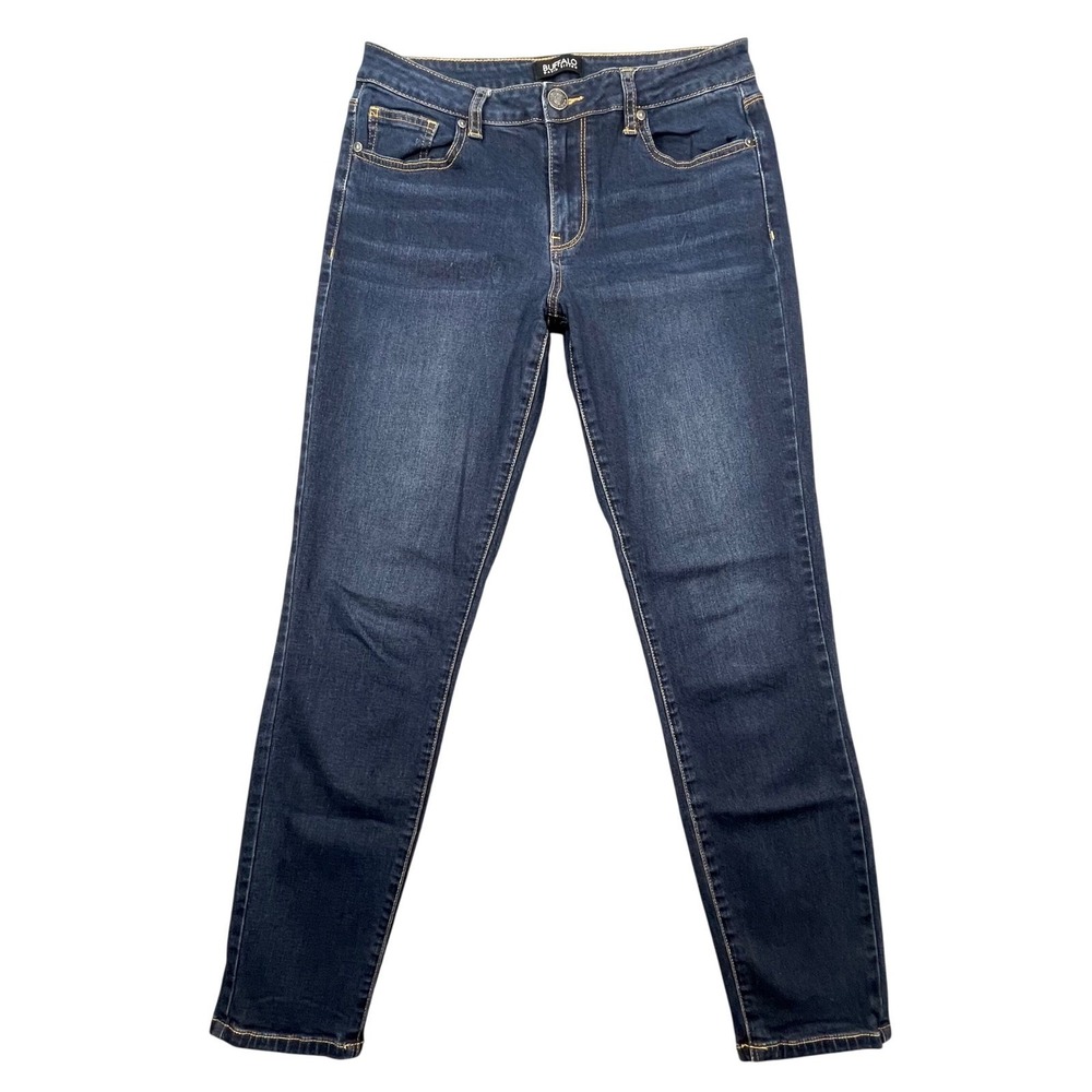 Buffalo Blue Dark Wash Skinny Denim Jeans Women Size 6